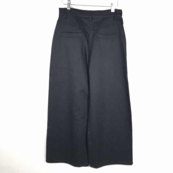 KOWTOW Odyssey Pant Wide Leg Black Organic Cotton Pants S - Picture 8 of 8